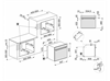 Встраиваемый электрический духовой шкаф Smeg SF6301TN 8017709329297