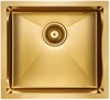 Мойка из нержавеющей стали Paulmark GERBERG 48 UNI, мойка, нержавеющая сталь, брашированное золото pm254844-bg