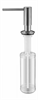 Дозатор моющего средства Paulmark DECUS, дозатор для моющего средства, брашированная сталь d004-bs