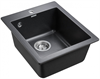 Мойка гранитная Paulmark KANTE 40, мойка, гранит, черный pm104249-bl