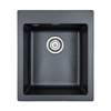 Мойка гранитная Paulmark KANTE 40, мойка, гранит, черный металлик pm104249-blm