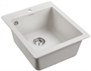 Мойка гранитная Paulmark KANTE 40, мойка, гранит, белый pm104249-wh