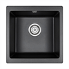 Мойка гранитная Paulmark GERA 50, мойка, гранит, черный металлик pm104546-blm