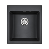 Мойка гранитная Paulmark KANTE 45, мойка, гранит, черный pm104651-bl