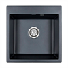 Мойка гранитная Paulmark KANTE 50, мойка, гранит, черный металлик pm105152-blm