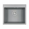 Мойка гранитная Paulmark KANTE 60, мойка, гранит, серый металлик pm106052-grm