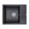 Мойка гранитная Paulmark FLUGEN 50-600, мойка, гранит, черный металлик pm216050-blm