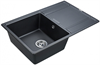 Мойка гранитная Paulmark FLUGEN 50-780, мойка, гранит, черный металлик pm217850-blm