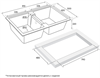 Мойка гранитная Paulmark TANDEM 80/2, мойка, гранит, черный металлик pm238150-blm