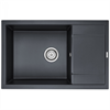 Мойка гранитная Paulmark FLUGEN 60, мойка, гранит, антрацит pm317850-an
