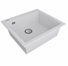 Мойка гранитная Paulmark DECORATION 56, мойка, гранит, белый pm935650-wh