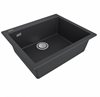 Мойка гранитная Paulmark DECORATION 60, мойка, гранит, антрацит pm936051-an