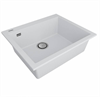 Мойка гранитная Paulmark DECORATION 60, мойка, гранит, белый pm936051-wh