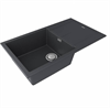 Мойка гранитная Paulmark EXTENSIO 86, мойка, гранит, антрацит pm988650-an