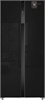 Холодильник Weissgauff WSBS 500 Inverter NoFrost Black Glass 433051