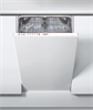 Встраиваемая посудомоечная машина Hotpoint-Ariston BDH20 1B53,  узкая, ширина 44.8см, полновстраиваемая, загрузка 10 комплектов 869991581180