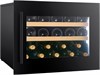 Винный шкаф встраиваемый Dunavox DVS-19.50B dvs-19.50b