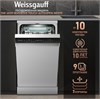 Посудомоечная машина Weissgauff DW 4539 Inverter Touch AutoOpen White 432177