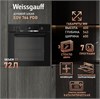 Духовой шкаф Weissgauff EOV 766 PDB 433330