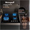 Газовая панель Weissgauff HG 640 BGh 433581