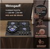 Газовая панель Weissgauff HGG 6441 BG Brass 436188