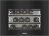 Винный шкаф встраиваемый Miele KWT 7112 iG OBSW Obsidian Black/Glass, черный обсидиан/стекло kwt 7112 ig obsw