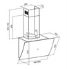 Каминная вытяжка Lex Plaza GS 600 white chti000366 - фото 32955
