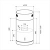 Островная вытяжка Lex Tubo Isola 350 Inox chat000023 - фото 33064