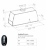 Встраиваемая вытяжка Pando NEO/52 INOX V. 830 SEC neo/52 inox v. 830 sec