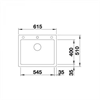 Кухонная мойка Blanco PLEON 6 521679 темная скала 521679