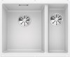 Мойка BLANCO SUBLINE 340/160-U Silgranit белый, чаша слева 523552