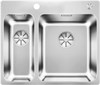 Мойка Blanco Solis 340/180-IF/A нержавеющая сталь полированная клапан-автомат InFino 526132 526132