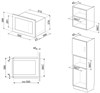 Встраиваемая микроволновая печь Smeg FMI025B3 8017709351472
