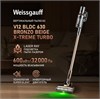 Вертикальный пылесос Weissgauff V12 BLDC 630 Bronzo Beige X-Treme Turbo 434260