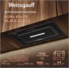 Вытяжка Weissgauff Aura 456 PB Black Glass 435999