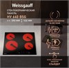 Электрическая варочная панель Weissgauff HV 640 BSG 437434