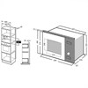 Встраиваемая микроволновая печь Kuppersberg HMW 650 WH 00005915 - фото 33993