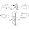 Встраиваемая микроволновая печь Kuppersberg HMW 655 W 00005780 - фото 34003