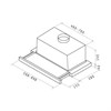 Встраиваемая вытяжка Elica Elite 14 Lux GRIX/A/90 prf0037992b - фото 34463