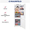 Встраиваемый холодильник Maunfeld MBF193NFFWGR Inverter ка-00024610