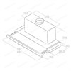 Встраиваемая вытяжка Elica Elite 35 GRIX/A/60 prf0139077 - фото 34479
