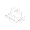 Встраиваемая вытяжка Elica Elite 35 GRIX/A/60 prf0139077 - фото 34480