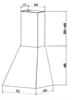 Каминная вытяжка Lex Verona Body 600 ivory light ruvi000435