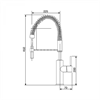 Смеситель Reginox CALDONAZZO 400267R00CH chrome 43893 43893