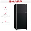 Двухкамерный холодильник Sharp SJXG55PMBK sjxg55pmbk