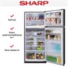 Двухкамерный холодильник Sharp SJXP59PGRD sjxp59pgrd
