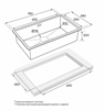 Мойка для кухни Paulmark VALDE PM217444-BS брашированная нержавеющая сталь pm217444-bs