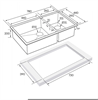 Кухонная мойка Paulmark GERBERG 78/2S UNI PM227844-GM вороненая сталь pm227844-gm