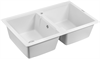 Кухонная мойка Paulmark TANDEM 80/2 PM238150-WH белый pm238150-wh