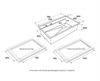 Мойка Paulmark NEXT-PRO 74 UNI PM707445-LG светлое золото pm707445-lg
